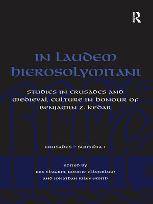 cover image of In Laudem Hierosolymitani